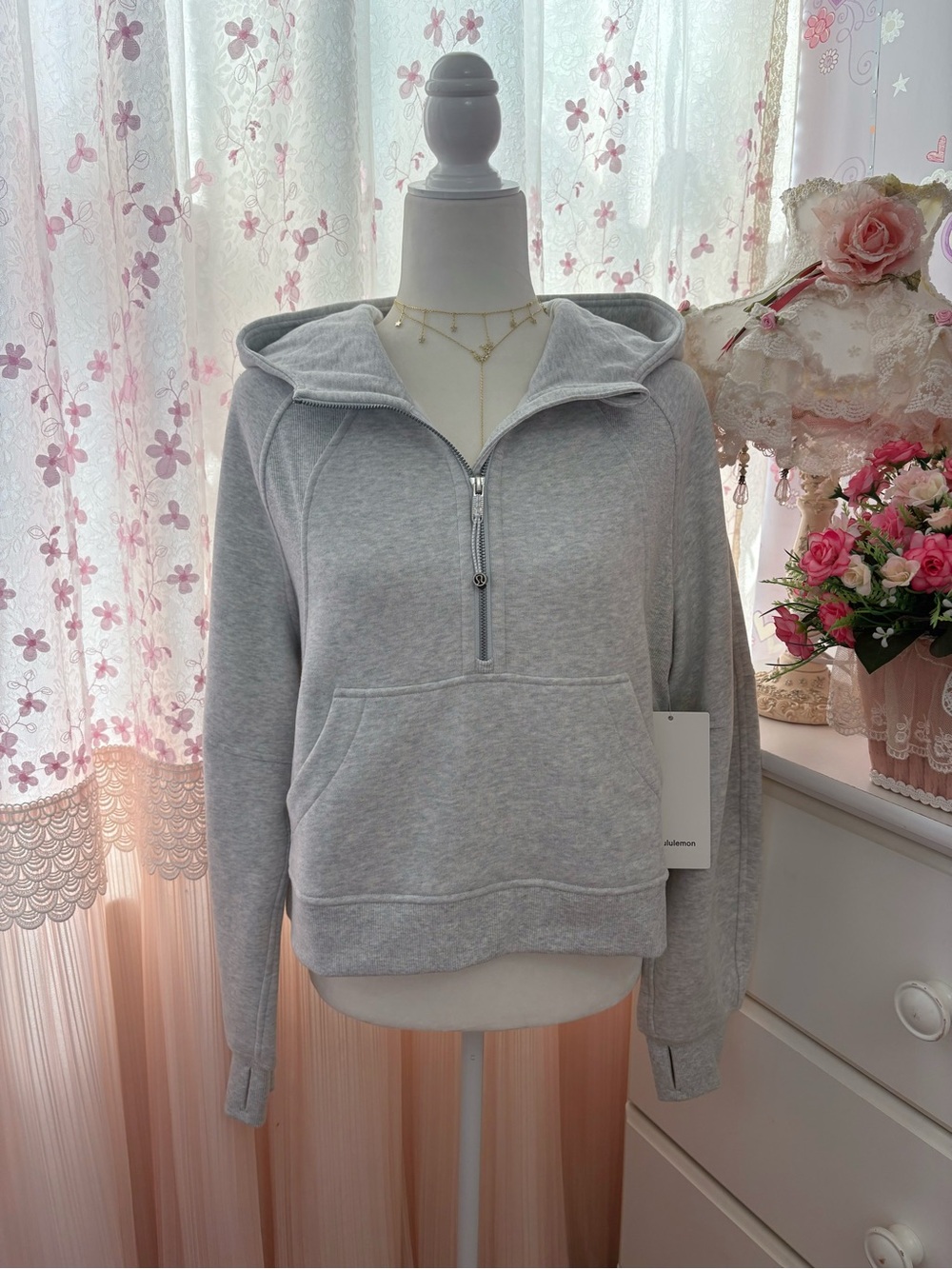 Lululemon Scuba Oversized Half Zip Hoodie